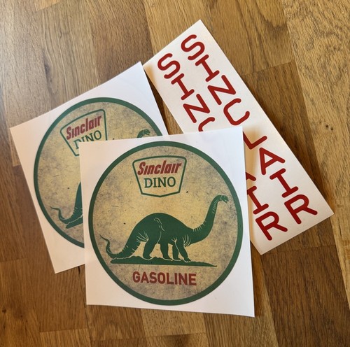 Sinclair dino sticker decal - dino,