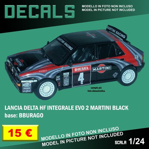 Decals repro lancia delta - decals, hf