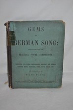 ANTIQUE 1800's GEMS GERMAN