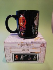 HARRY POTTER TAZZA NERA HOUSES MAGICAL MUG CUPS BLACK HOT ESSELUNGA