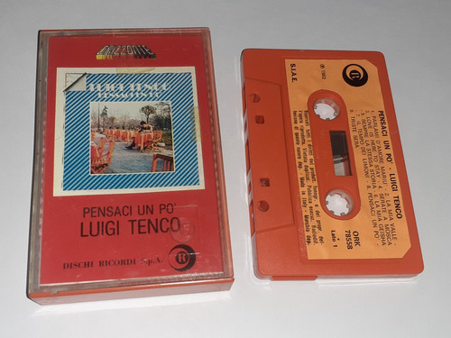 Musicassetta luigi tenco - musicassetta,