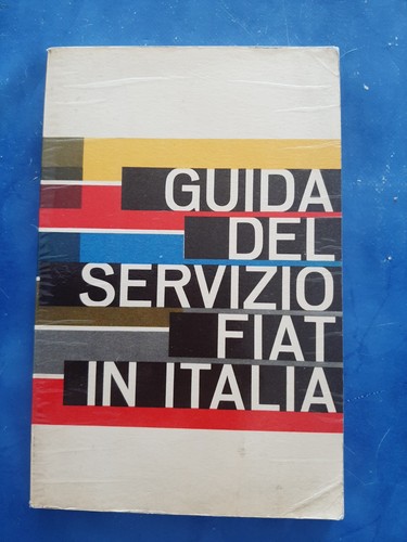 Guida servizio fiat - servizio, 1963