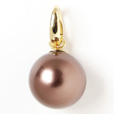 Ciondolo a clip grande oro