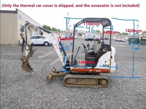 Mini escavatore telo copriauto - telo,