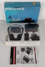 PHILIPS SBC 3180 - CUFFIE CORDLESS INFRARED MONO HEAD PHONE SYSTEM - NUOVE