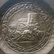 GRANDE PIATTO ANTICO BRONZO