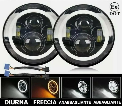 Fari led h4 - 7",