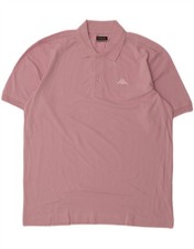 Polo uomo KAPPA grande rosa