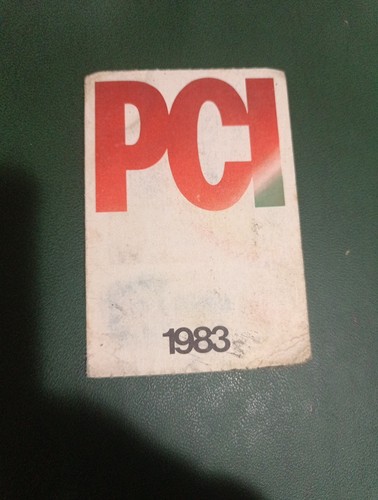 Tessera partito comunista - partito,