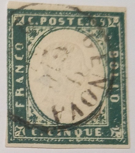 Regno sardegna 1855 - 1855, n.13a