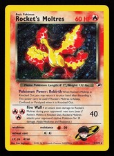 Rocket's Moltres 12/132 Holo