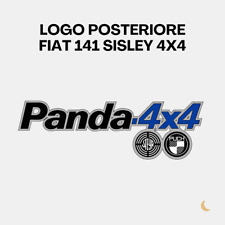 Logo Fiat Panda 4x4 - Personalizzazione Colore e Spedizione Inclusa Sisley 141