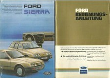 FORD SIERRA 1 1983 Manuale di