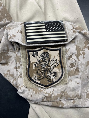Devgru gold squadron patch - gold,