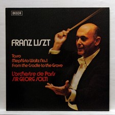SXL 6709 - SIR GEORG SOLTI - LISZT tasso, mephisto waltz DECCA LP NM