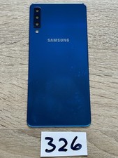 Samsung Galaxy A7 (2018) SM-A750FN Cover batteria posteriore vetro posteriore blu (B)