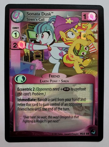 Little pony ccg sonata - little,