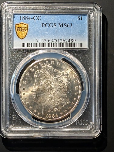 1884 morgan silver dollar - 1884-cc,