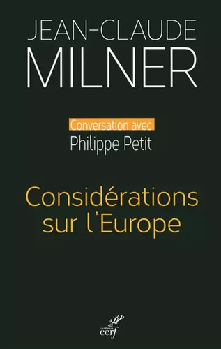 Considérations sur europe - considérations,