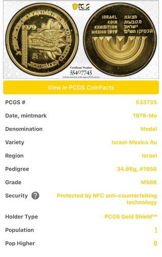1979 israele coin exhibition - 1979,