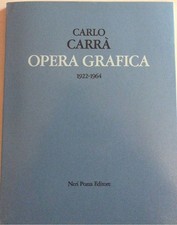 Carlo Carra' Opera Grafica  a cura di Massimo Carra'  con saggio di M. Valsecchi