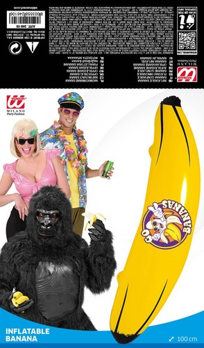 Banana gonfiabile 100 - cm, per
