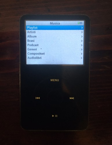 Apple ipod 5th gen classic - ipod,