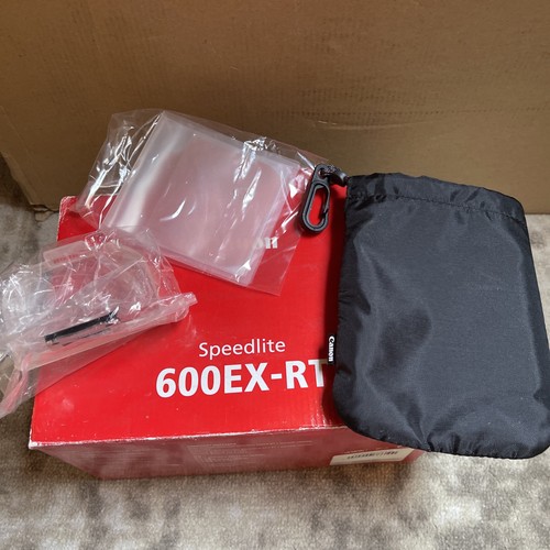 Canon speedlite 600ex box - 600ex-rt,