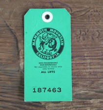 Biglietto Stub Vintage anni 60
