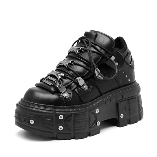 Stivaletti donna goth punk
