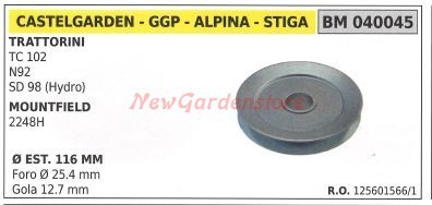 Puleggia per trattorino