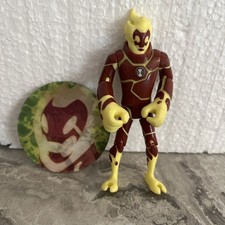 Ben 10 Heatblast Inferno Action Figure e Card Lenticolare cm. 10