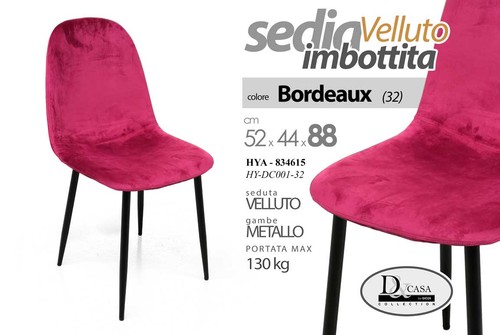 Sedia metallo salotto - metallo,