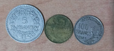 France lot 3 coins 5 20 and