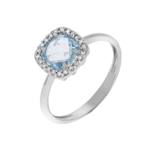 Anello oro 375 - , bianco
