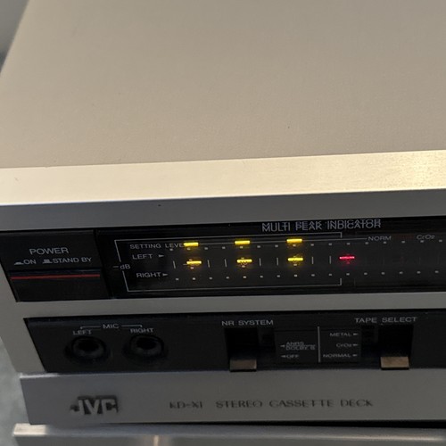 Jvc stereo casstte - kd-x1, deck