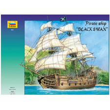 Pirate ship black - black, kit