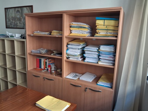 Libreria armadio con doppie - armadio,