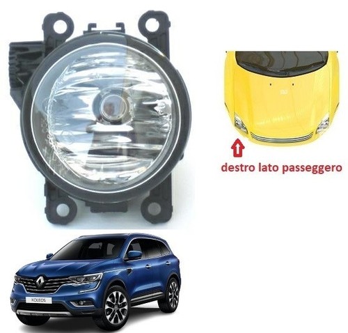 Fendinebbia renault koleos - fendinebbia, dx