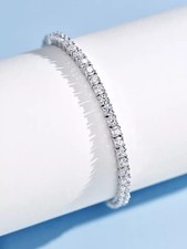 Bracciale Tennis Tondo GH/SI