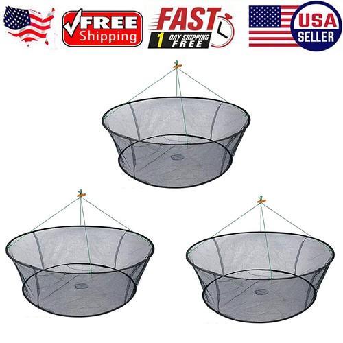 Rete pesca pieghevole - 3x, da