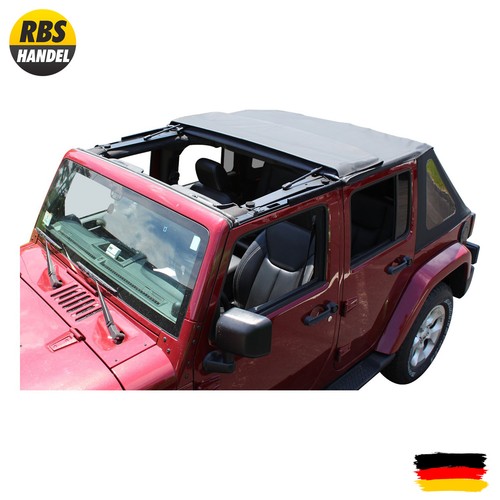 Bowless soft top - nero, jk