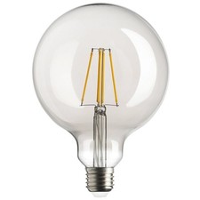 Lampadina G125 globo E27 LED