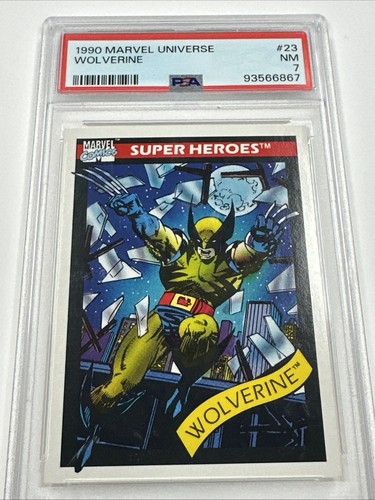 1990 marvel universe wolverine - 1990,