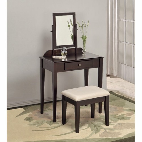 Espresso vanity set - 3, pc