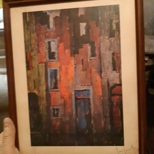 Lotto di Stampe d'autore Anni 50-70 (5 stampe Artista F. Ferlenga)