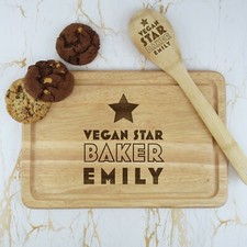 Set panettiere stella vegana