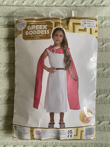 Costume anni bambina dea - bambina,