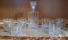 Bormioli Rocco Selecta Set Whisky in vetro Decanter + 6 Bicchieri 