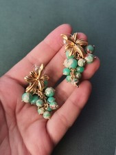 Orecchini vintage ad uva